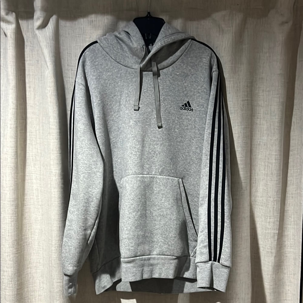 Adidas Gray Hoodie for Men